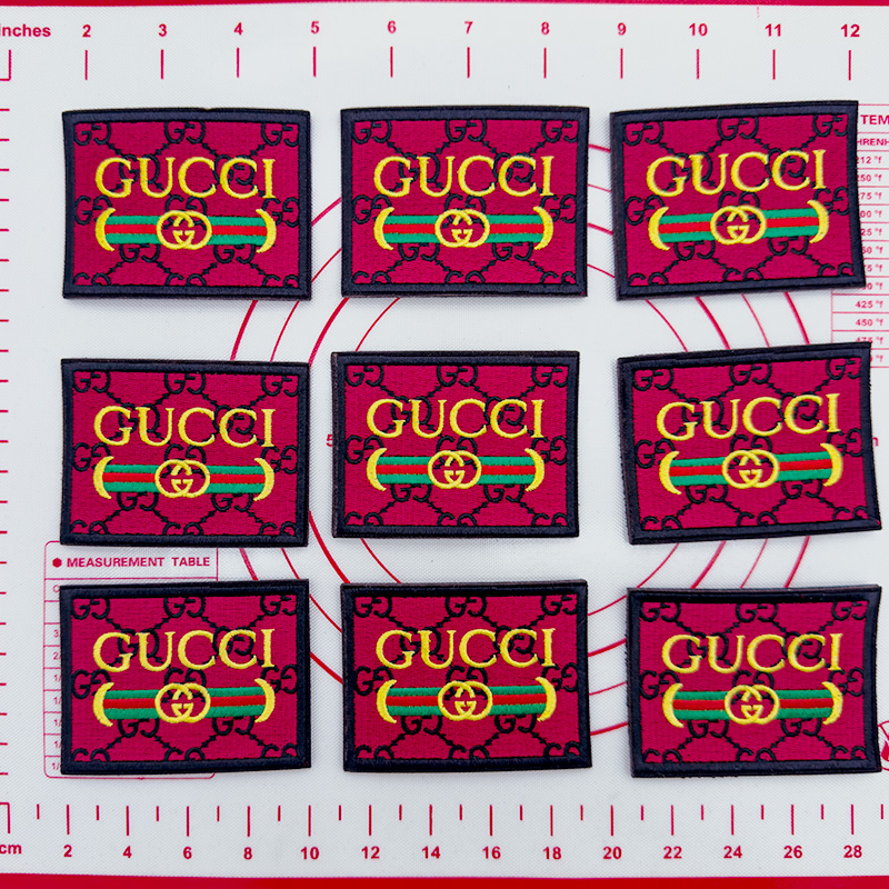 Mid(Iron-on) GG-Red Patches