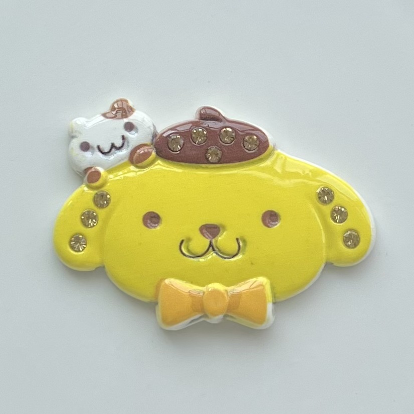 Cute cartoon HK and Kuromi With Diamonds 40MM*38MM