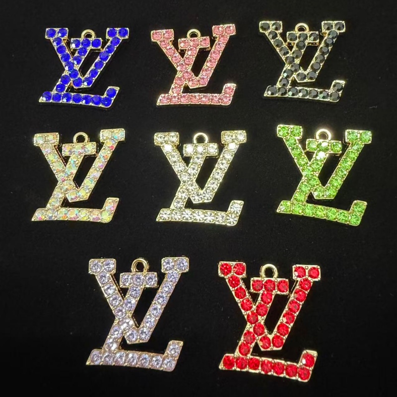 L-Metal With Diamonds 24MM*35MM