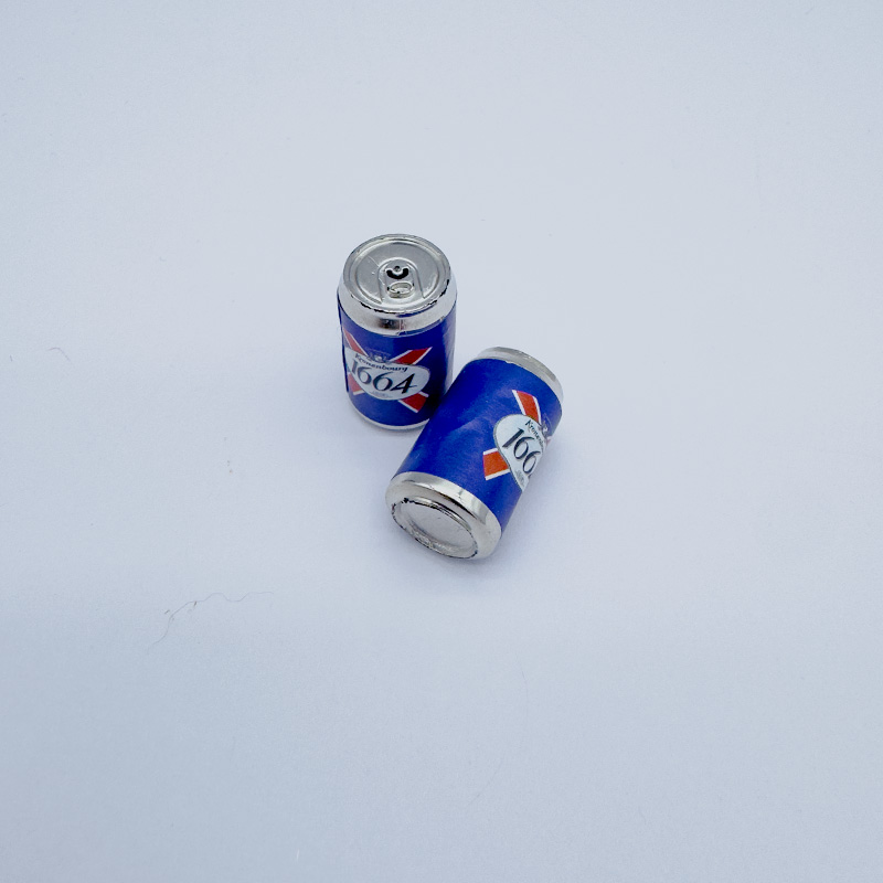 A Pack of 10 (PCS）Metal beverage can 11MM*22MM