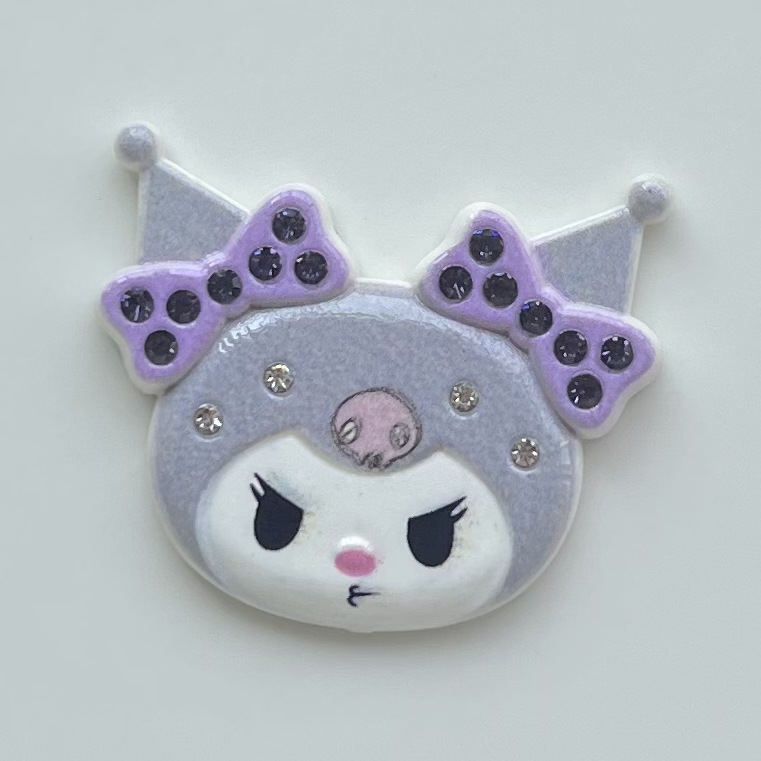 Cute cartoon HK and Kuromi With Diamonds 40MM*38MM