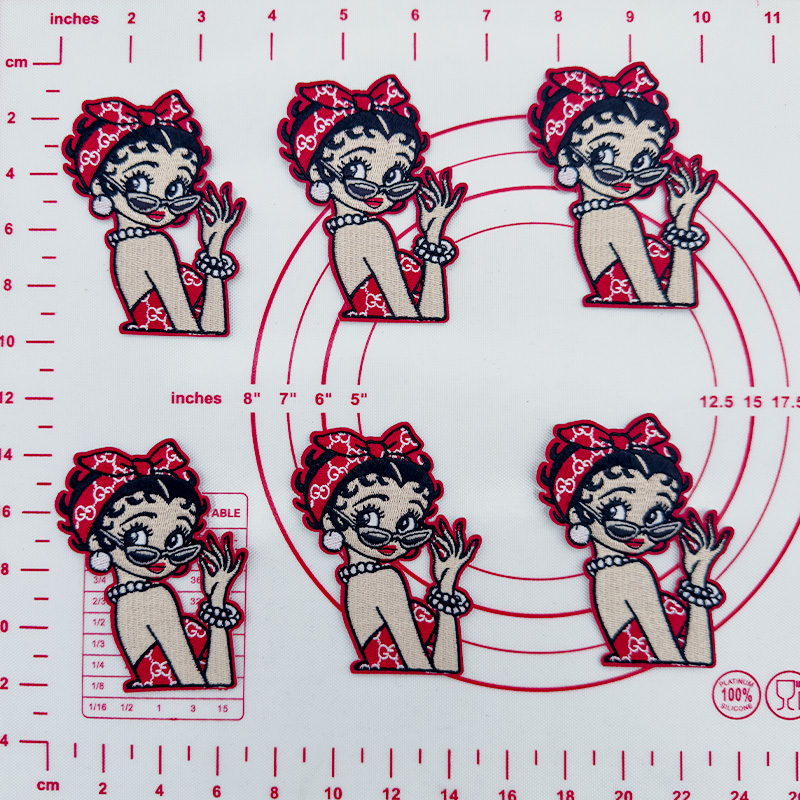 Mid(Iron-on) CC2-Betty Shape Patches