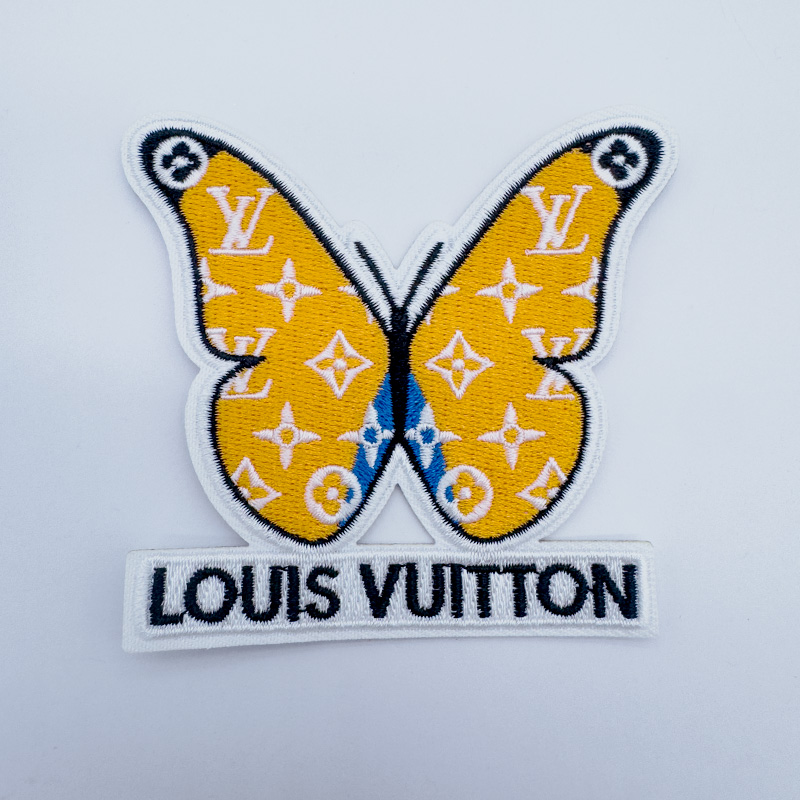 Mid(Iron-on)L-Butterfly Style Patches