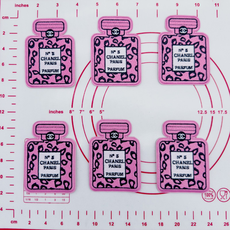 Mid(Iron-on)CC -Perfume Bottle Shape Patches