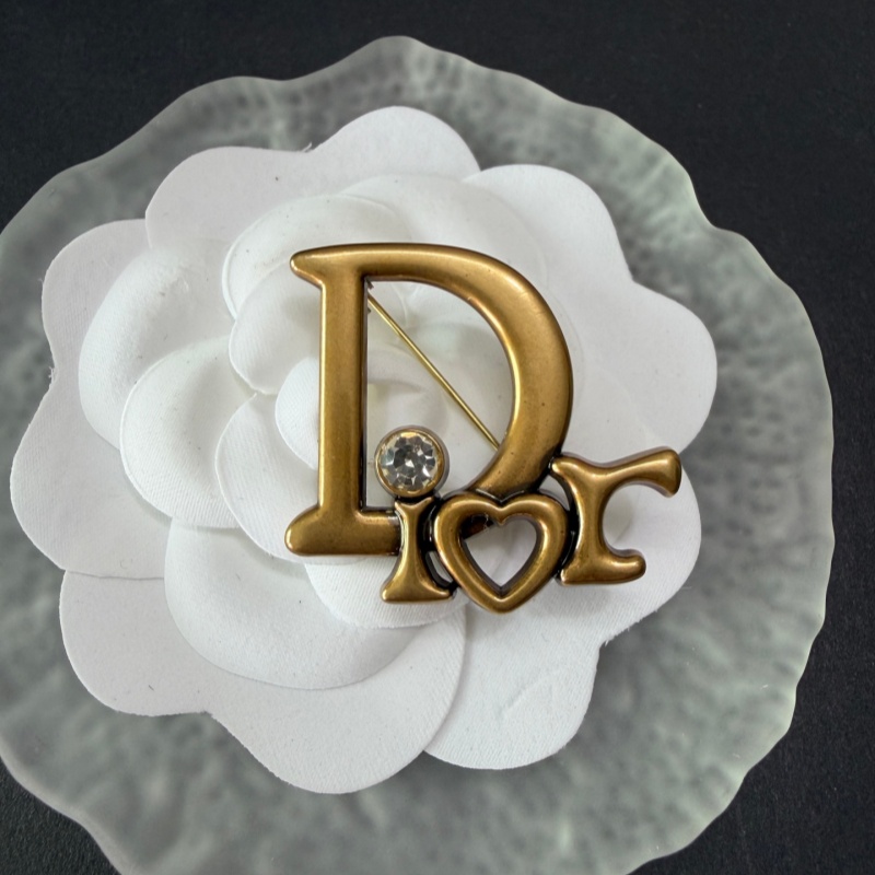 DR-Love letters with diamonds 37MM*35MM
