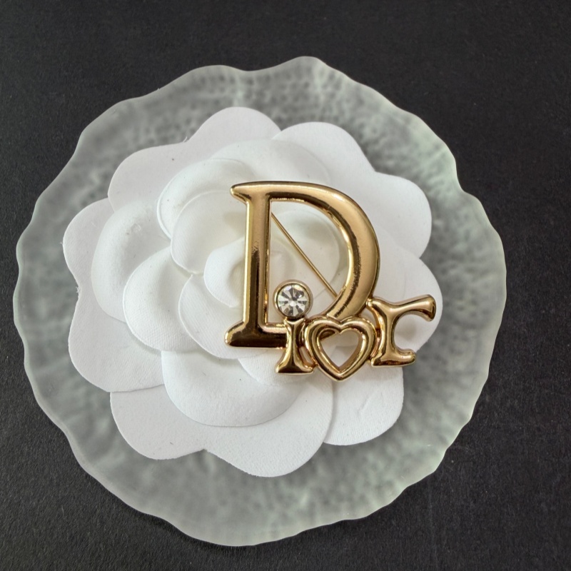 DR-Love letters with diamonds 37MM*35MM