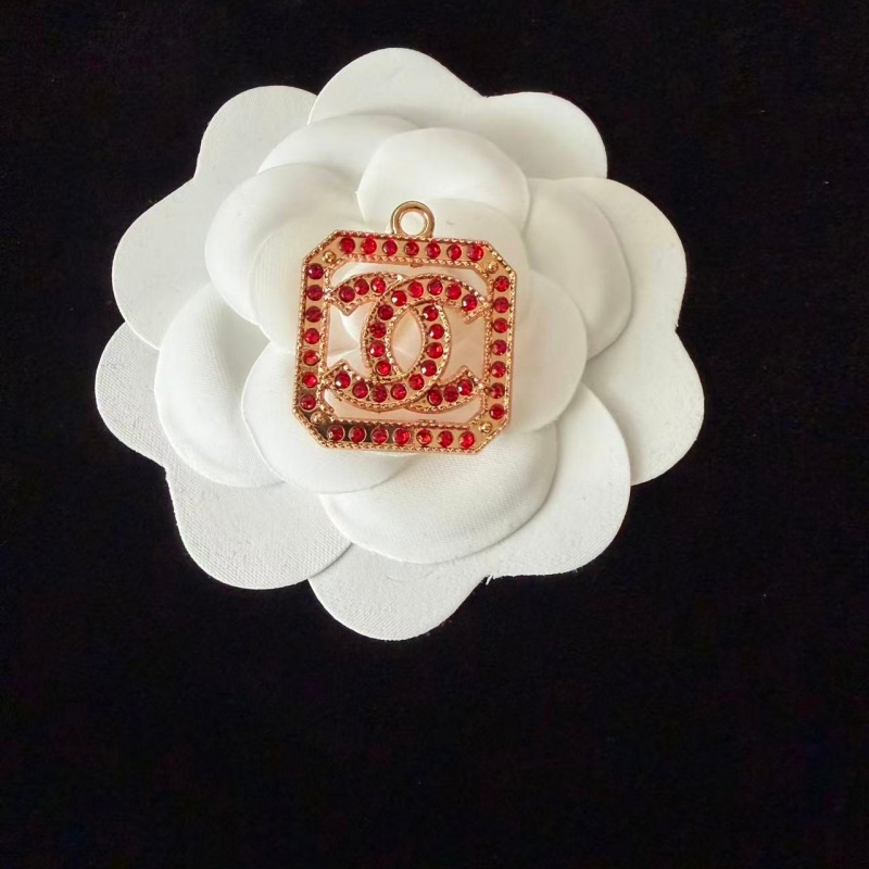 CC-Metal Square With Diamonds 26MM*26MM