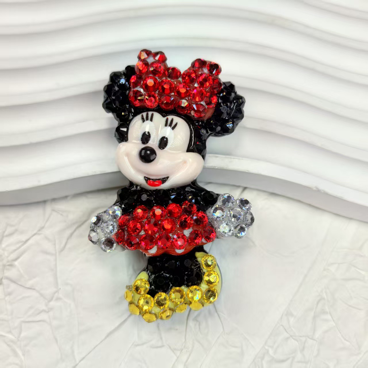 Cartoon Mickey Mouse With Diamonds