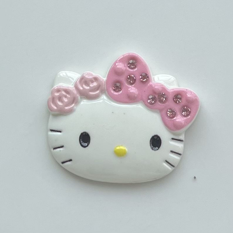 Cute cartoon HK and Kuromi With Diamonds 40MM*38MM