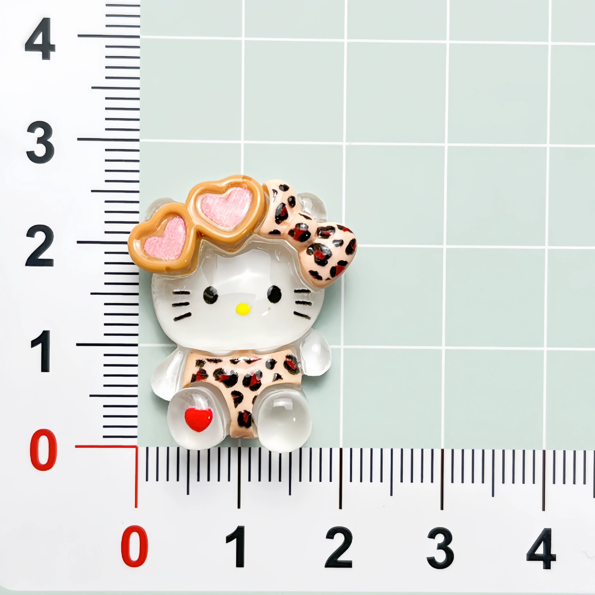 Resin Leopard HK 25MM*15MM