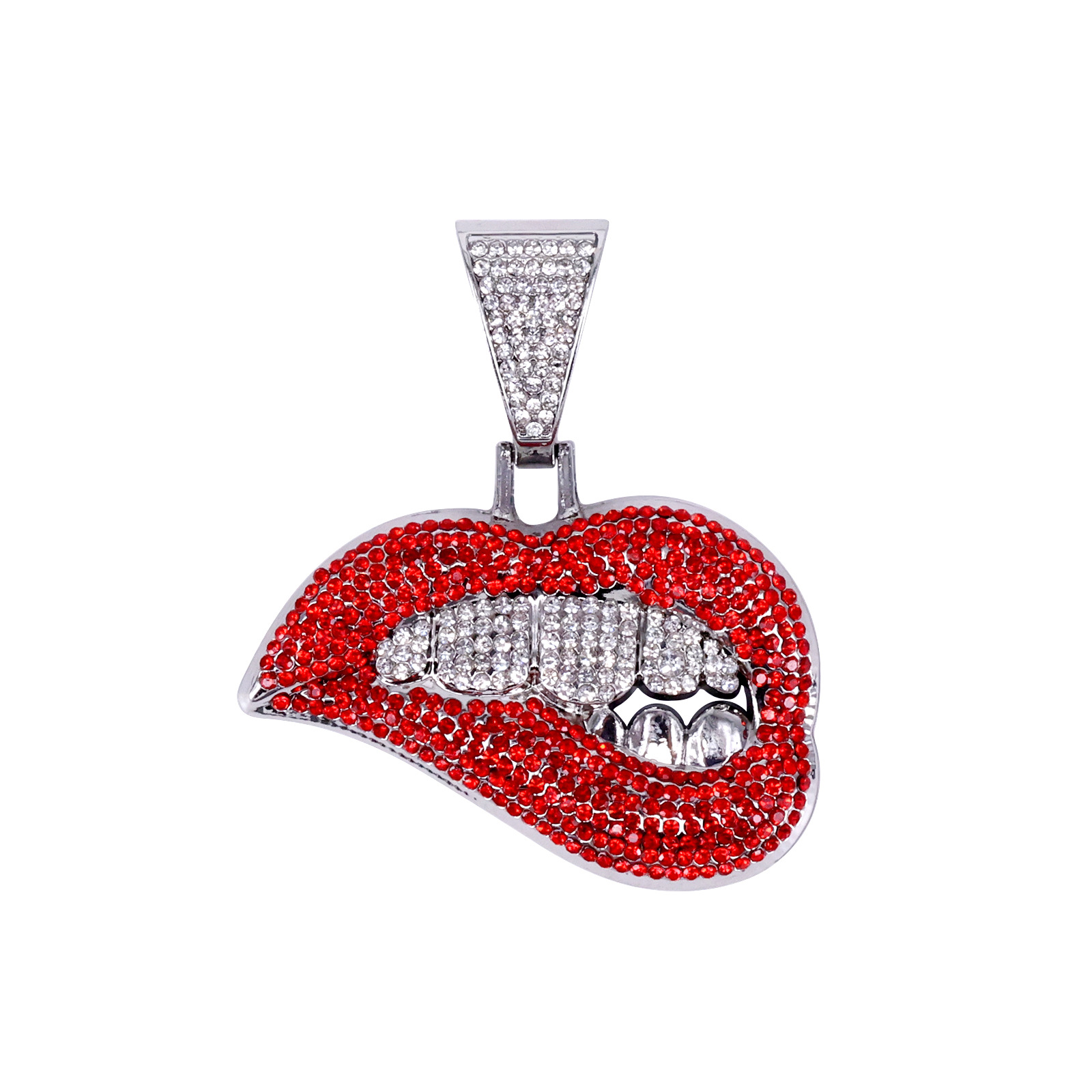 Big Lip With Diamonds 130MM*90MM