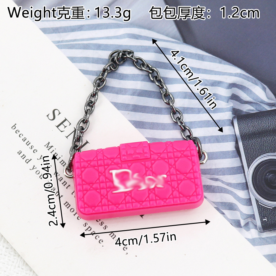 D-Bags With Luxury Signage 40MM*24MM