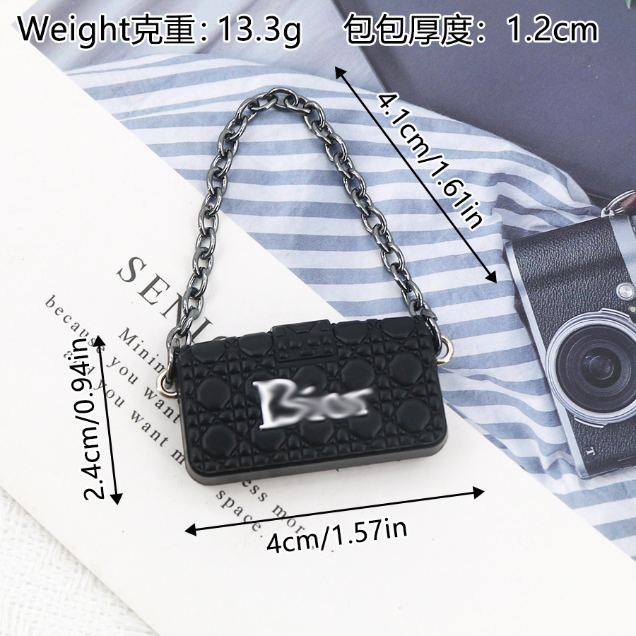 D-Bags With Luxury Signage 40MM*24MM