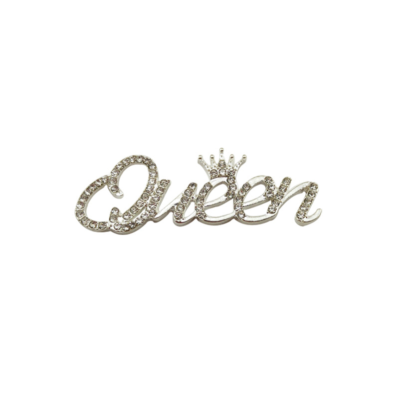 English Letters With Diamonds