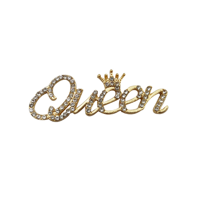 English Letters With Diamonds