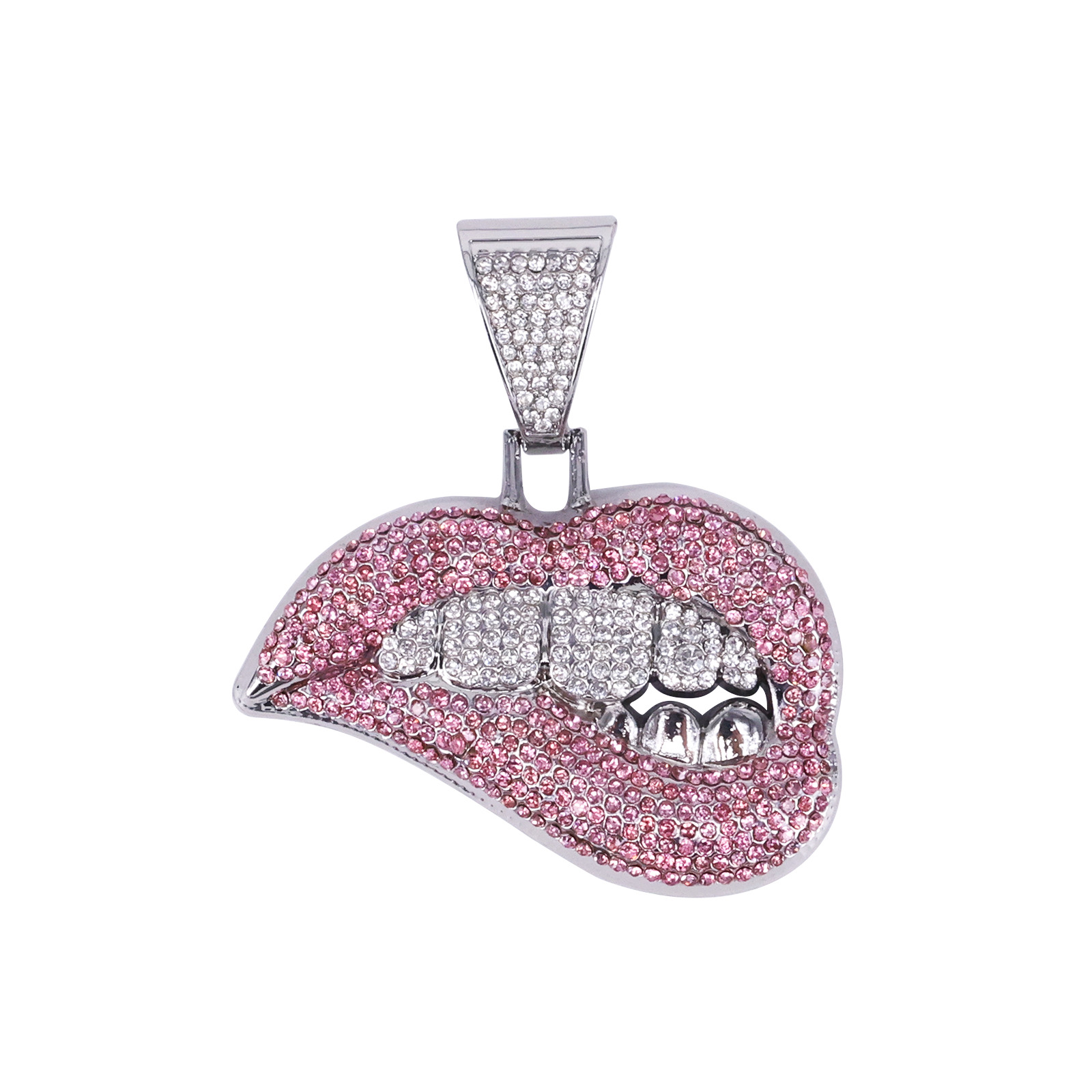 Big Lip With Diamonds 130MM*90MM