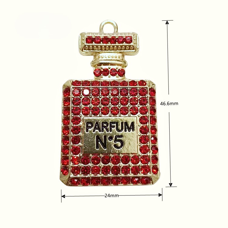 Perfume Bottle With Diamonds 44MM*27MM