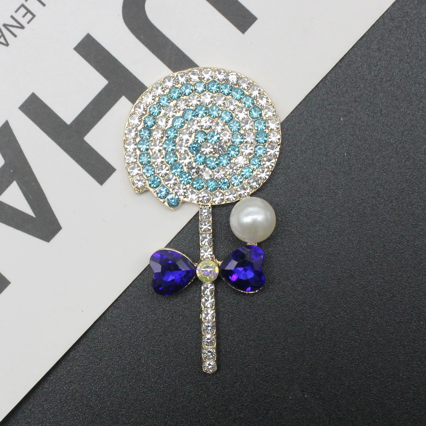 Rhinestone Lollipops 53MM*28MM