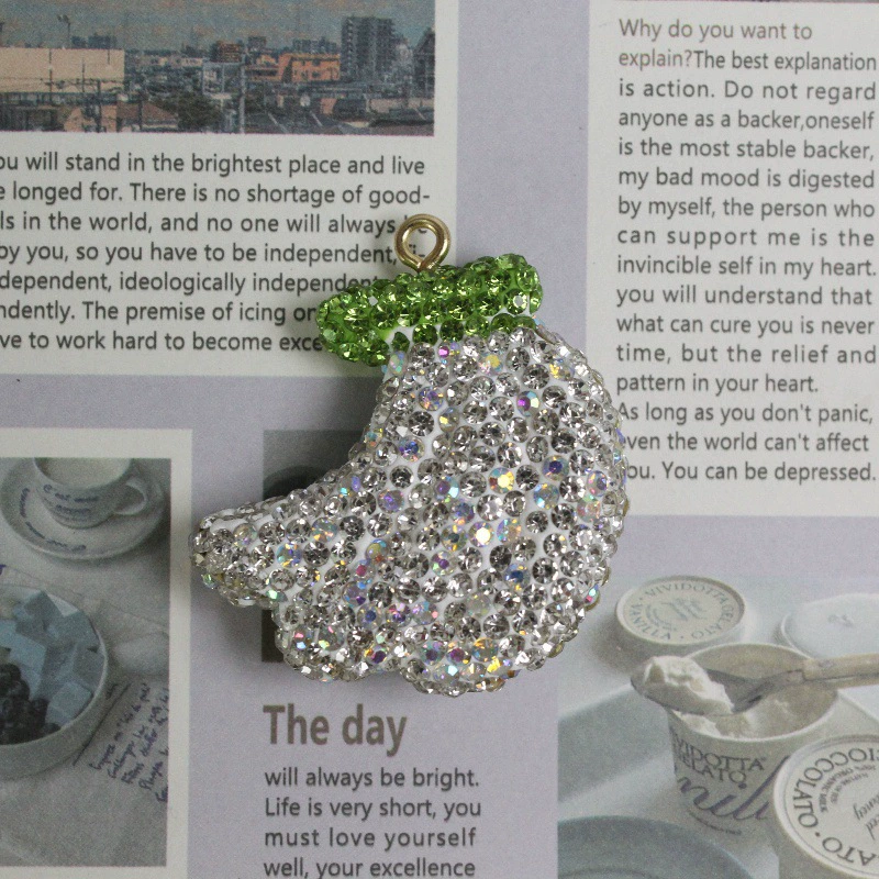 Banana with Diamond 45MM*40MM