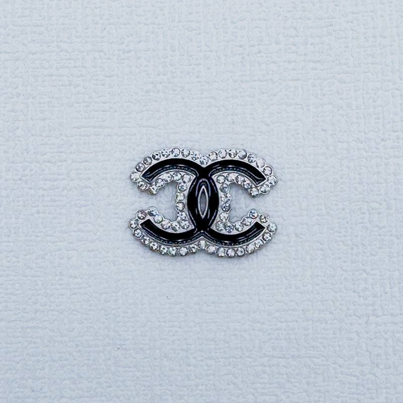 C- Patches With Diamonds Big Double C 35MM*26MM