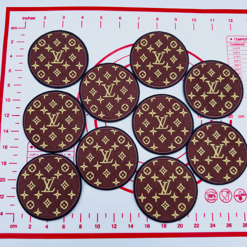 Mid(Iron-on) L- 2 Round Shape Patches