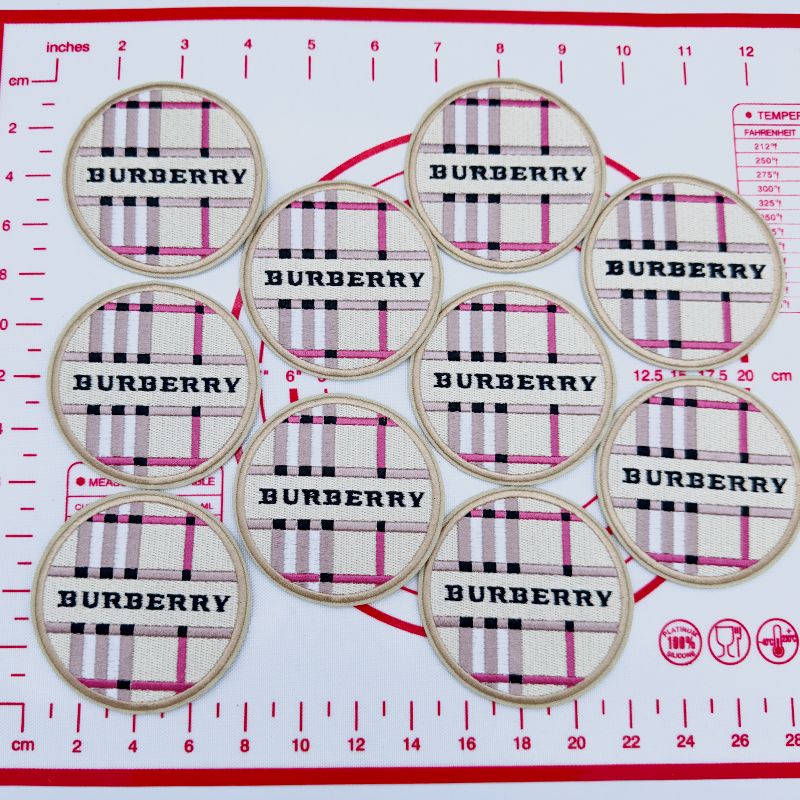 Mid(Iron-on) B- Round Shape Patches