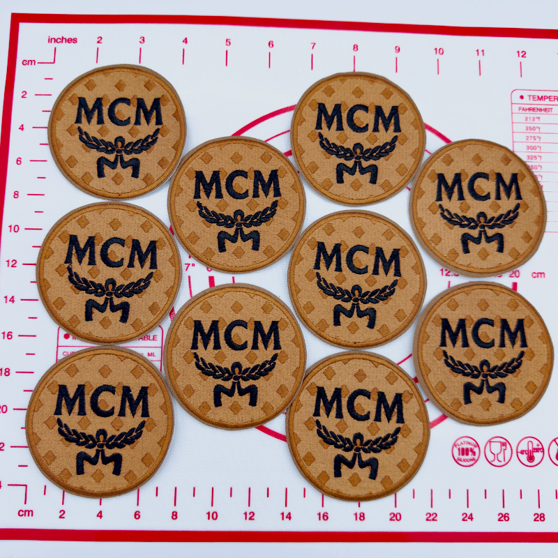 Mid(Iron-on) MCM- Round Shape Patches
