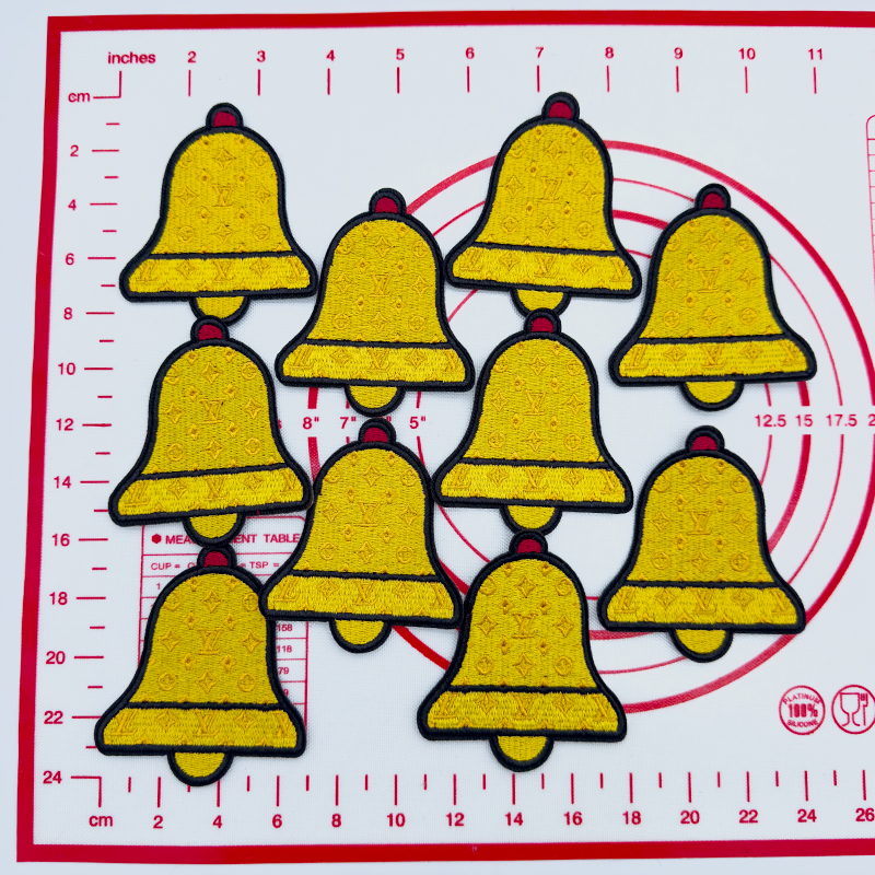 Mid(Iron-on) L-Bell Shape Patches
