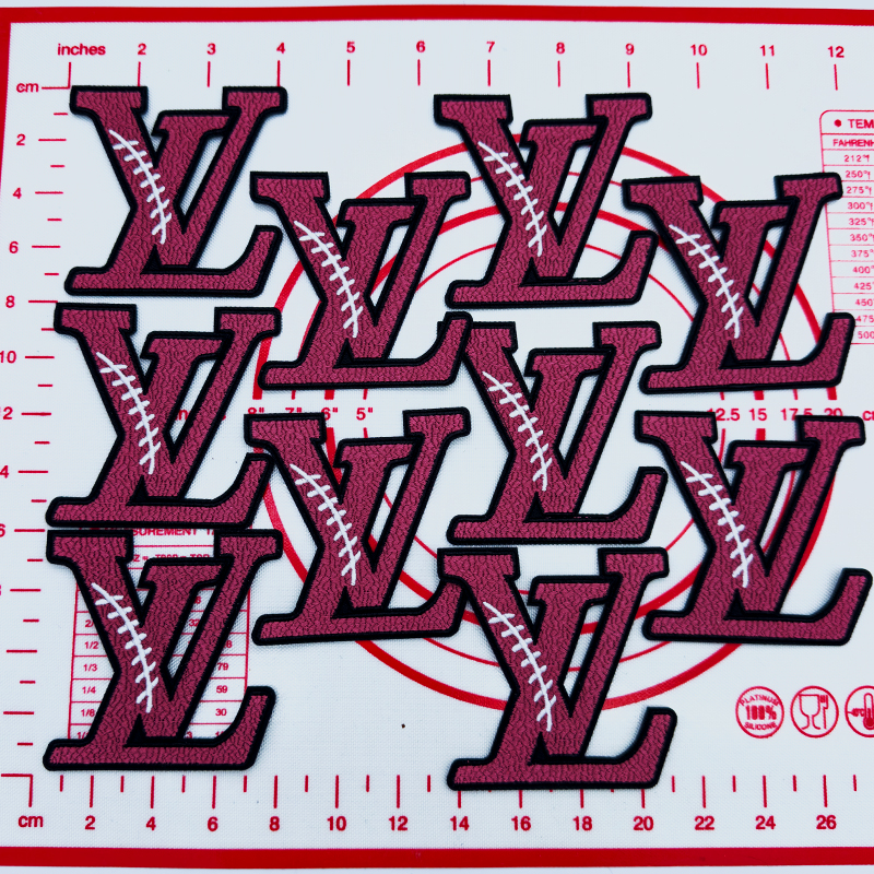 Mid(Iron-on) L-Patches