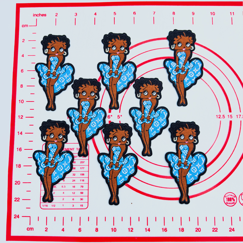 Mid(Iron-on) L-Betty Patches