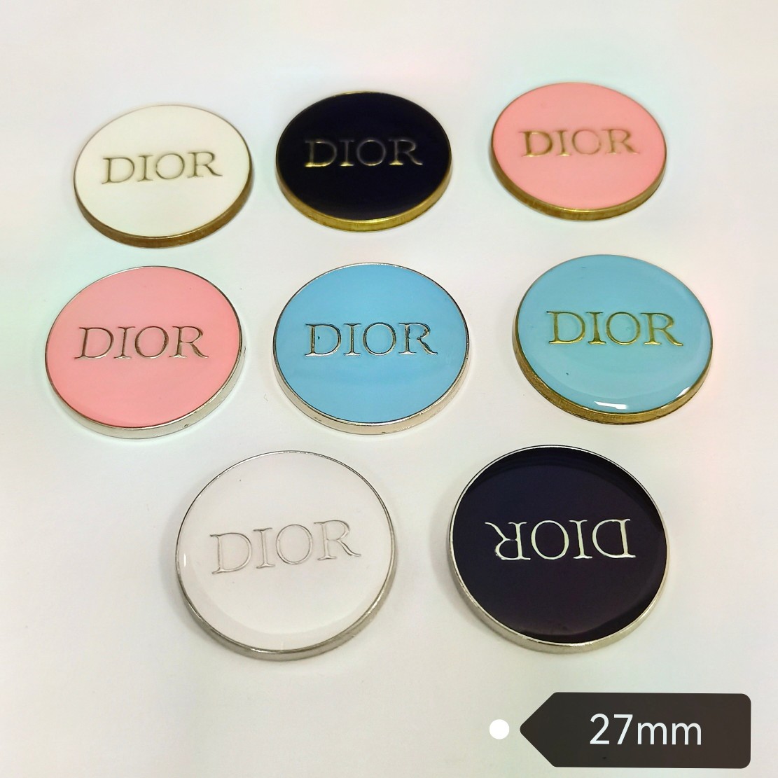 DR Metal patch Round Shape 30MM*30MM