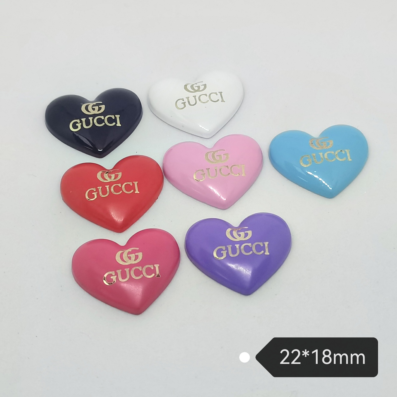 Metal Love Shape GG 22MM*18MM