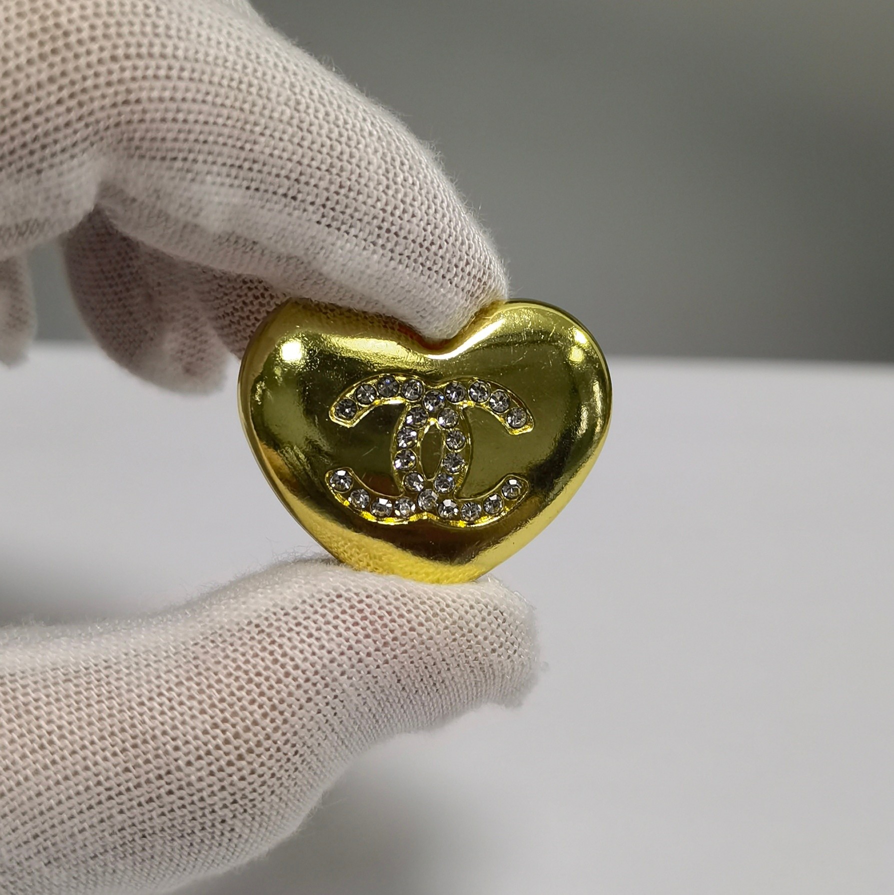 Metal Love Shape CC 30MM*24MM