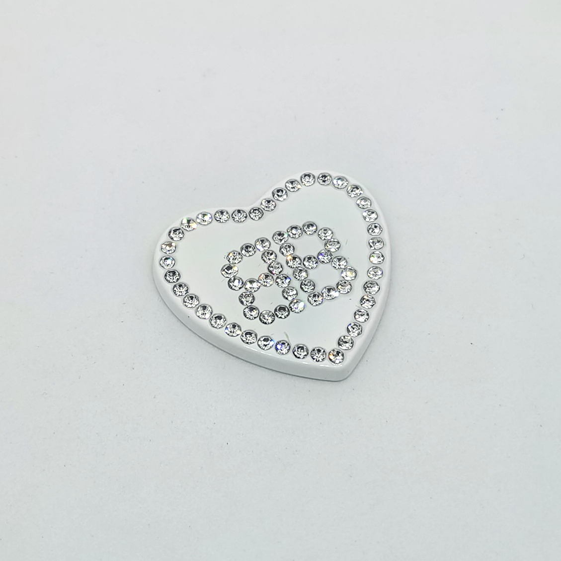BB-Metal Love Shape 31MM*30MM