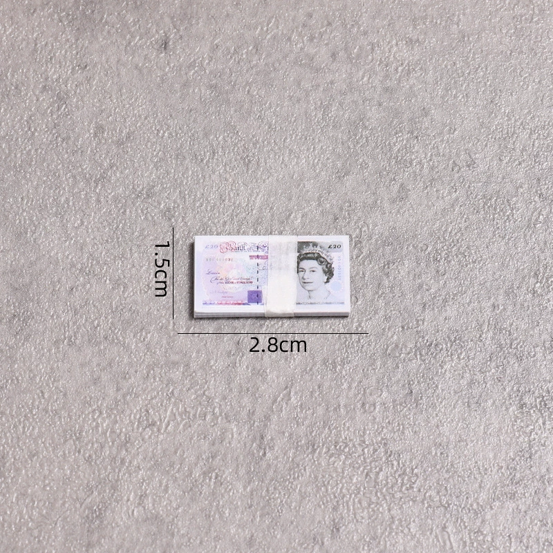 A wad of Simulation Cash 28MM*15MM