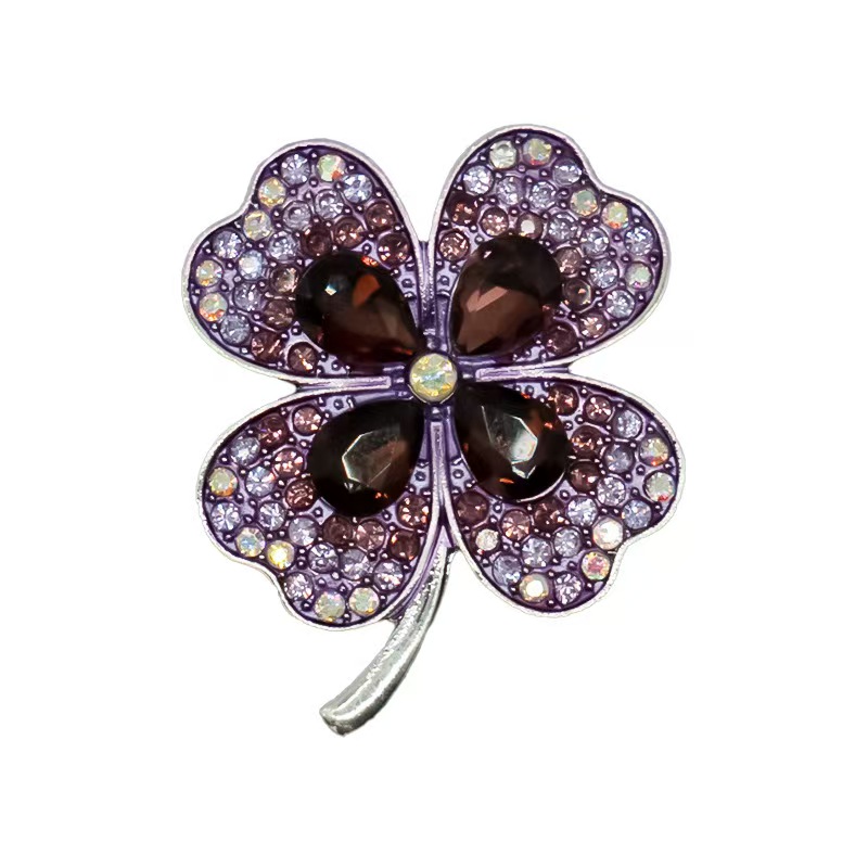 Full-Diamond Four-Leaf Clover 25MM*25MM