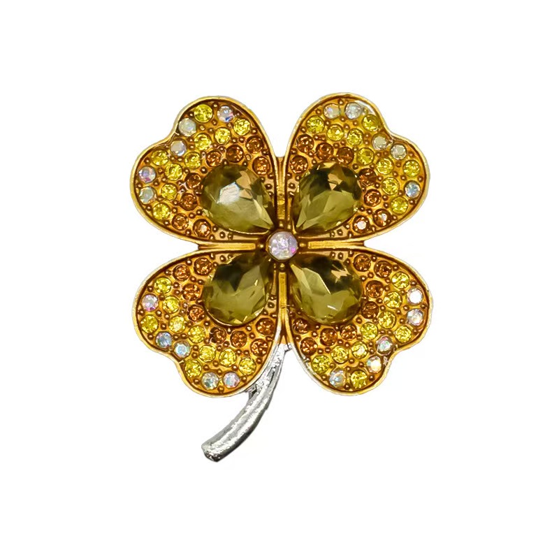 Full-Diamond Four-Leaf Clover 25MM*25MM