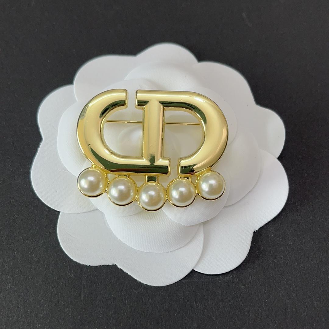 CD-Metal Signage with pearls 40MM*32MM