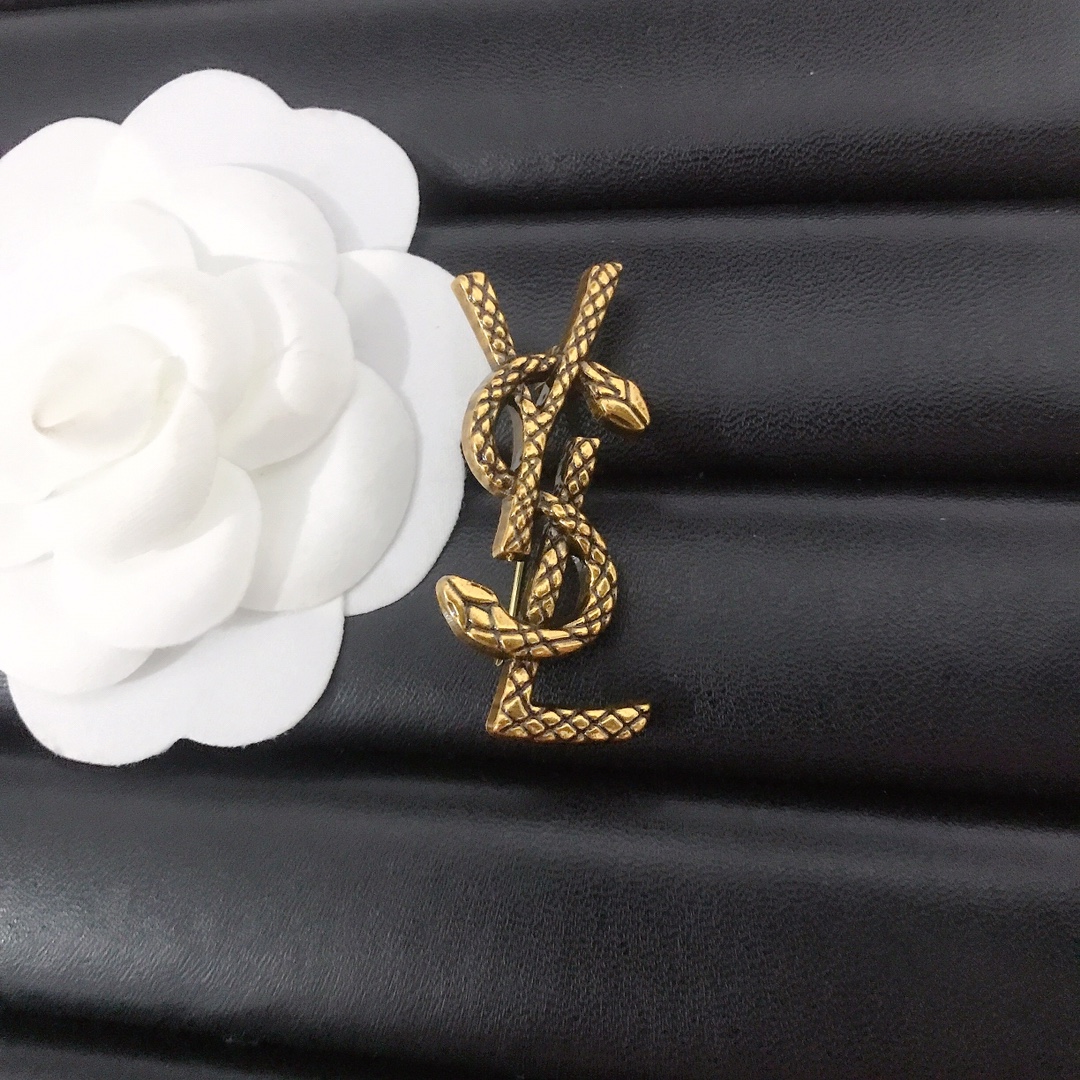 Y-Snake head shape Metal Signage 45MM*20MM