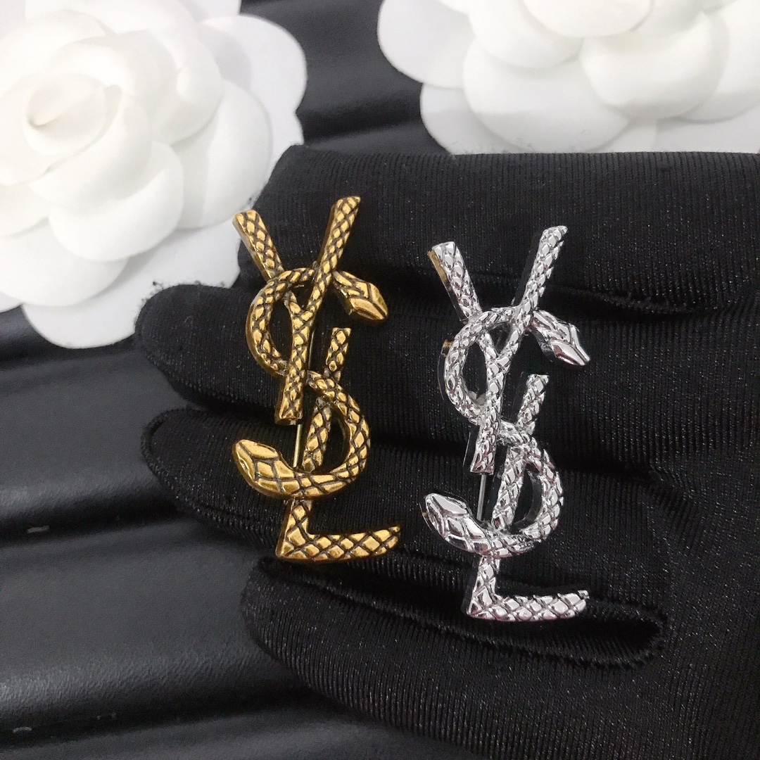 Y-Snake head shape Metal Signage 45MM*20MM