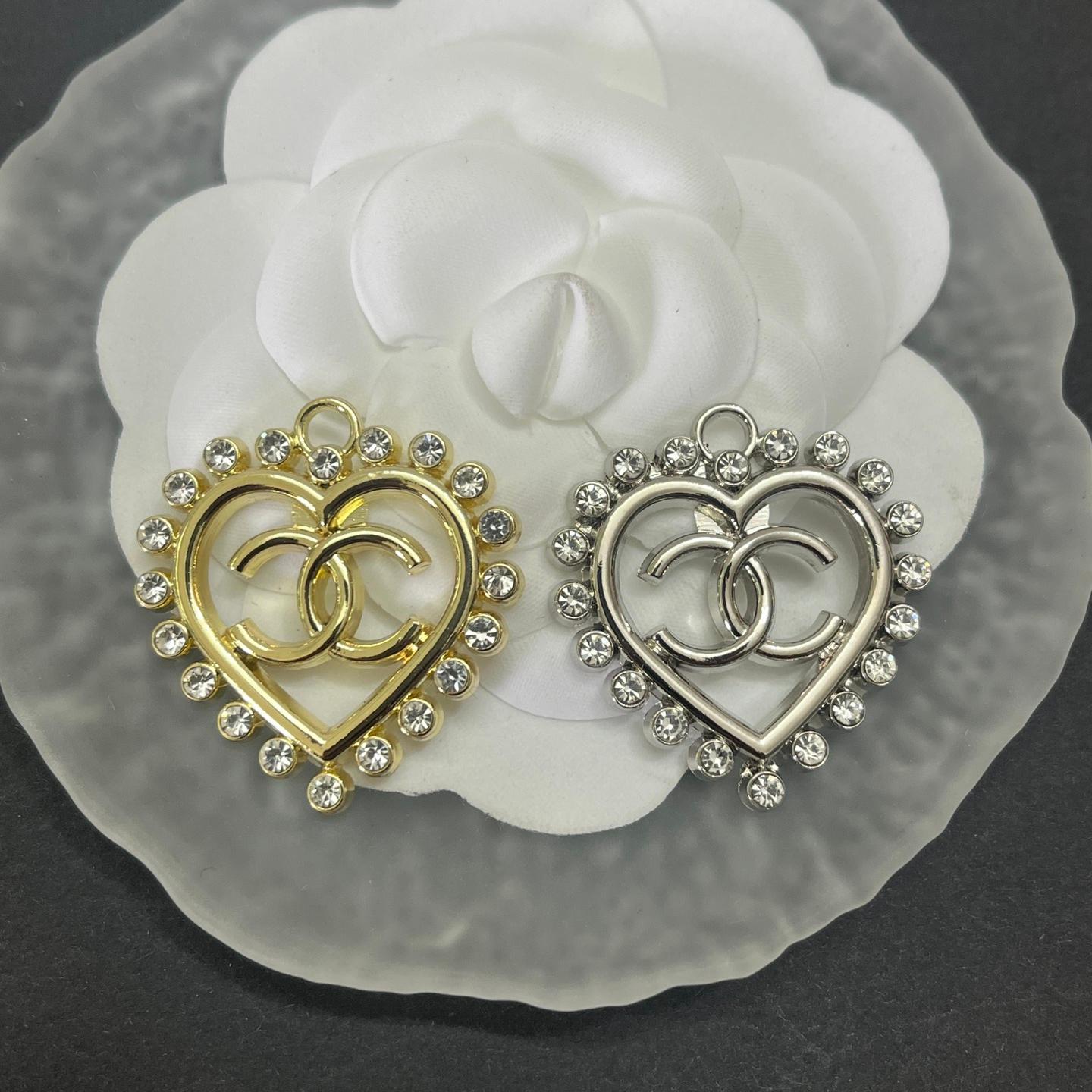 CC Large Heart Shape 32MM*30MM