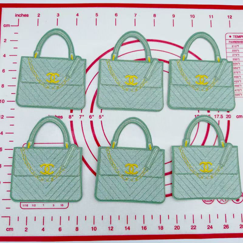 Mid(Iron-on) CC-Bag Shape Patches