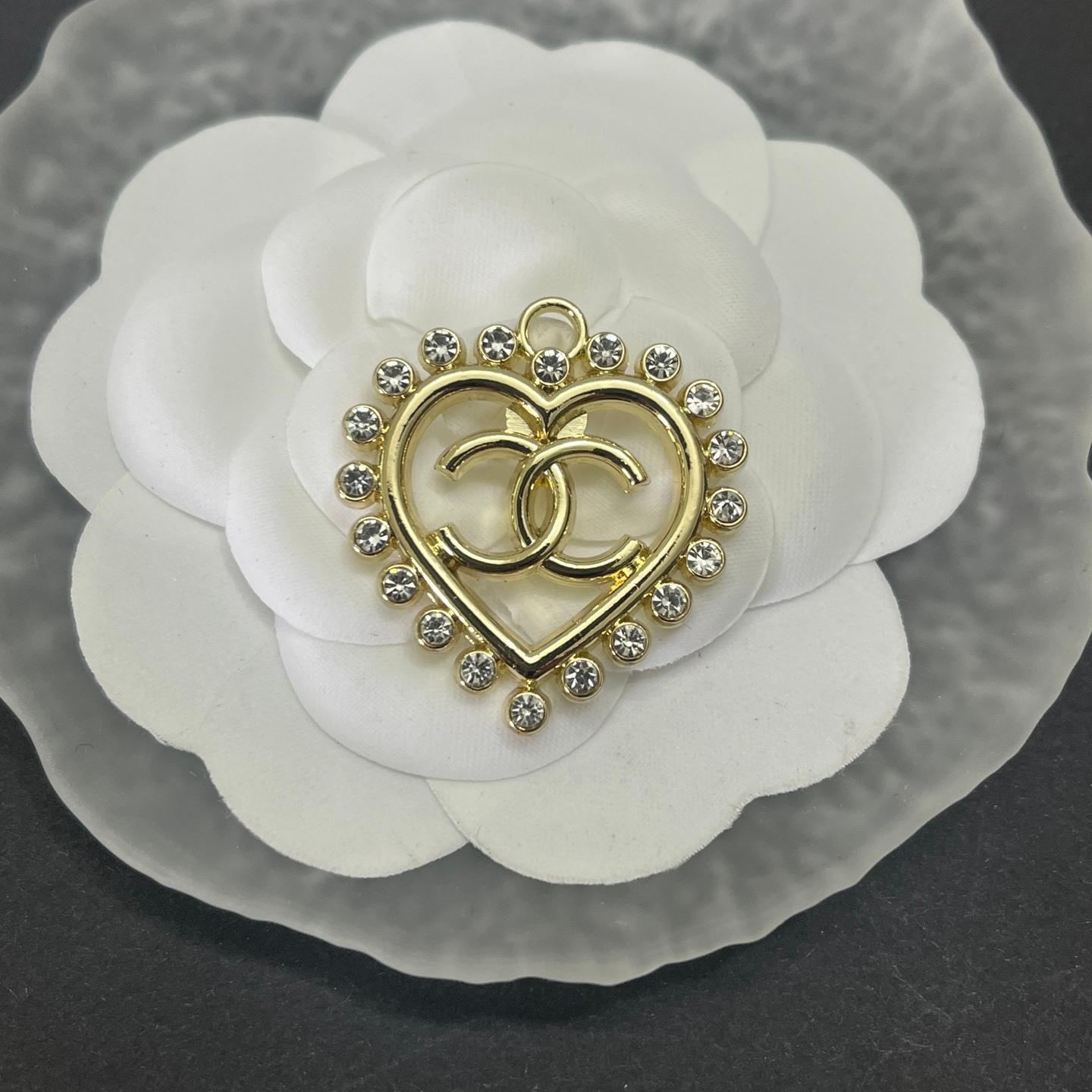 CC Large Heart Shape 32MM*30MM