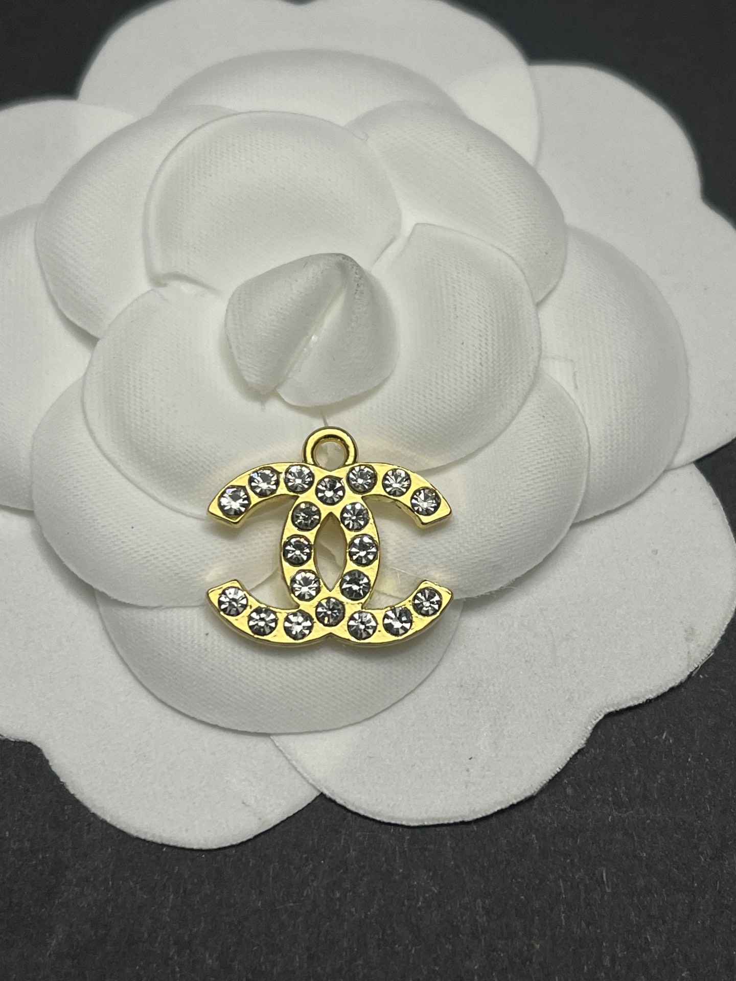 CC-Small Diamond-Studded Charms 17MM*16MM
