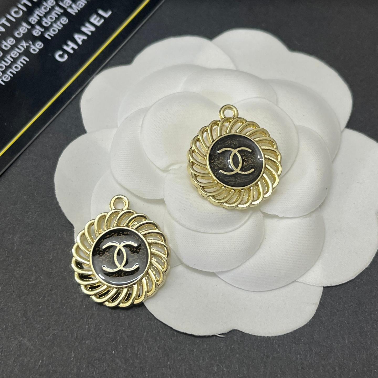 CC-Round Threaded Shape Metal Signage 23MM*23MM