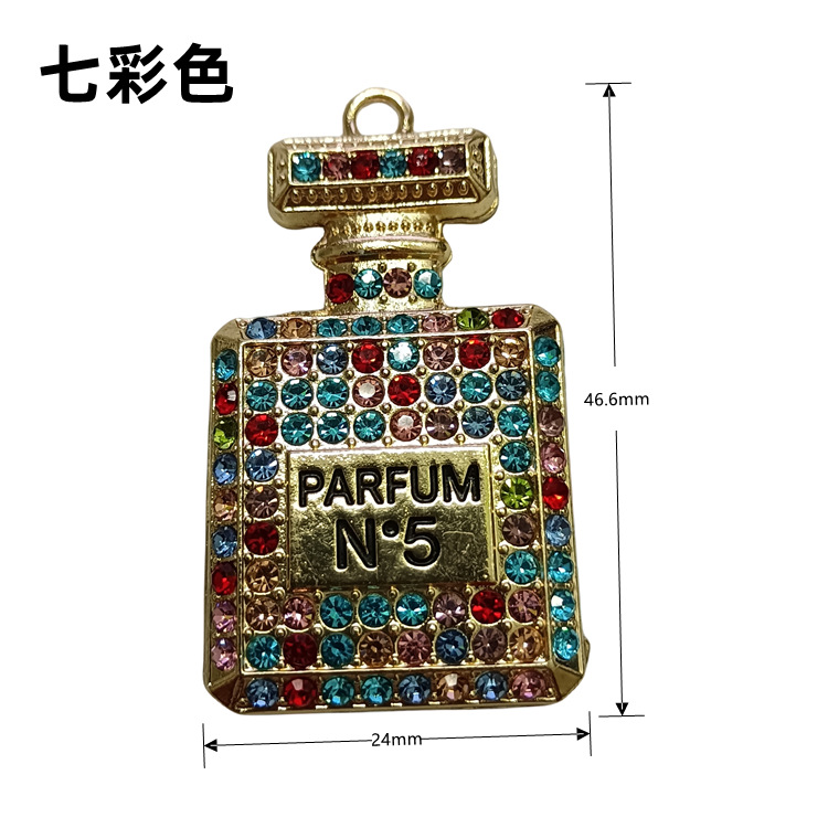 Perfume Bottle With Diamonds 44MM*27MM