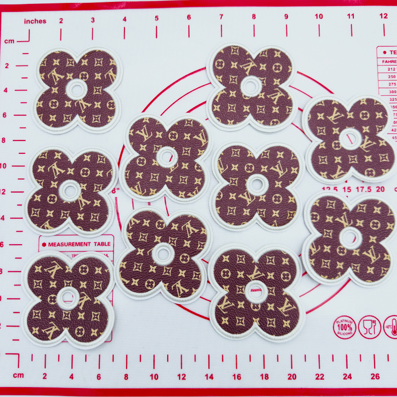 L-Flower  Shape Patches