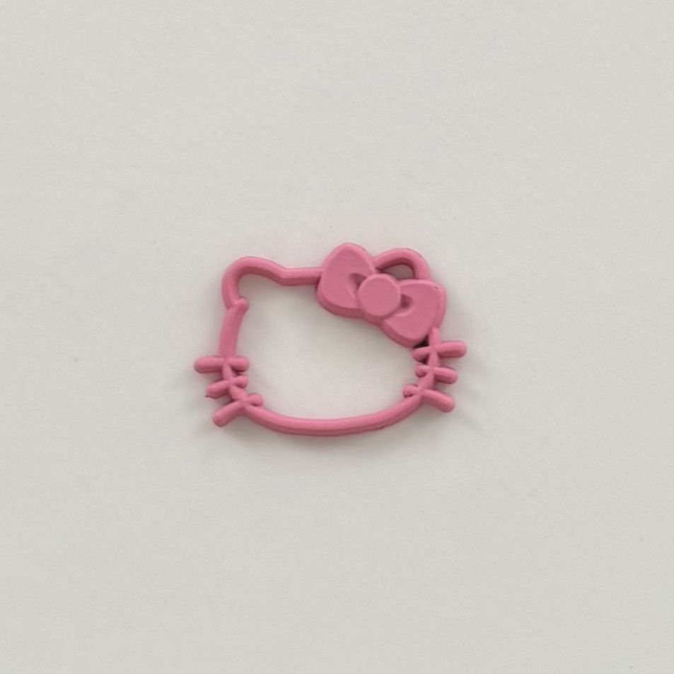 HK-Cute hollow cat head 20MM*15MM