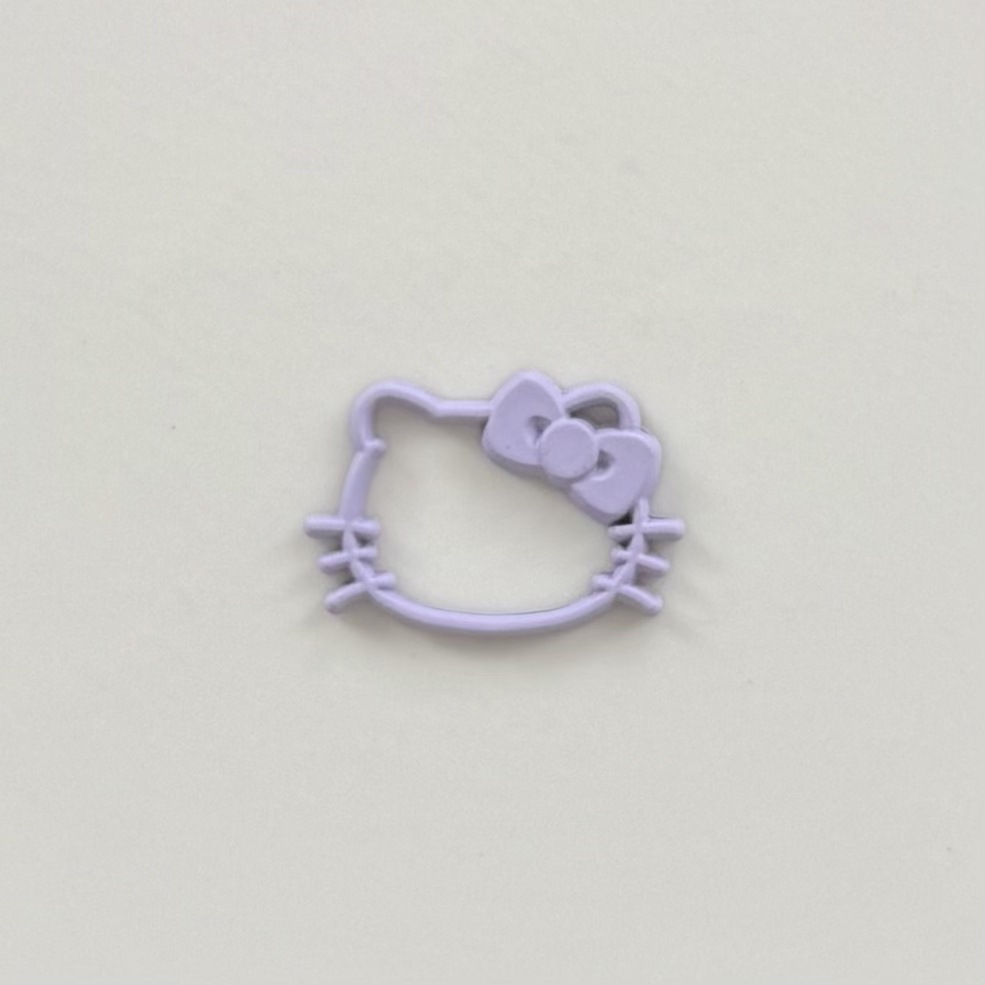 HK-Cute hollow cat head 20MM*15MM