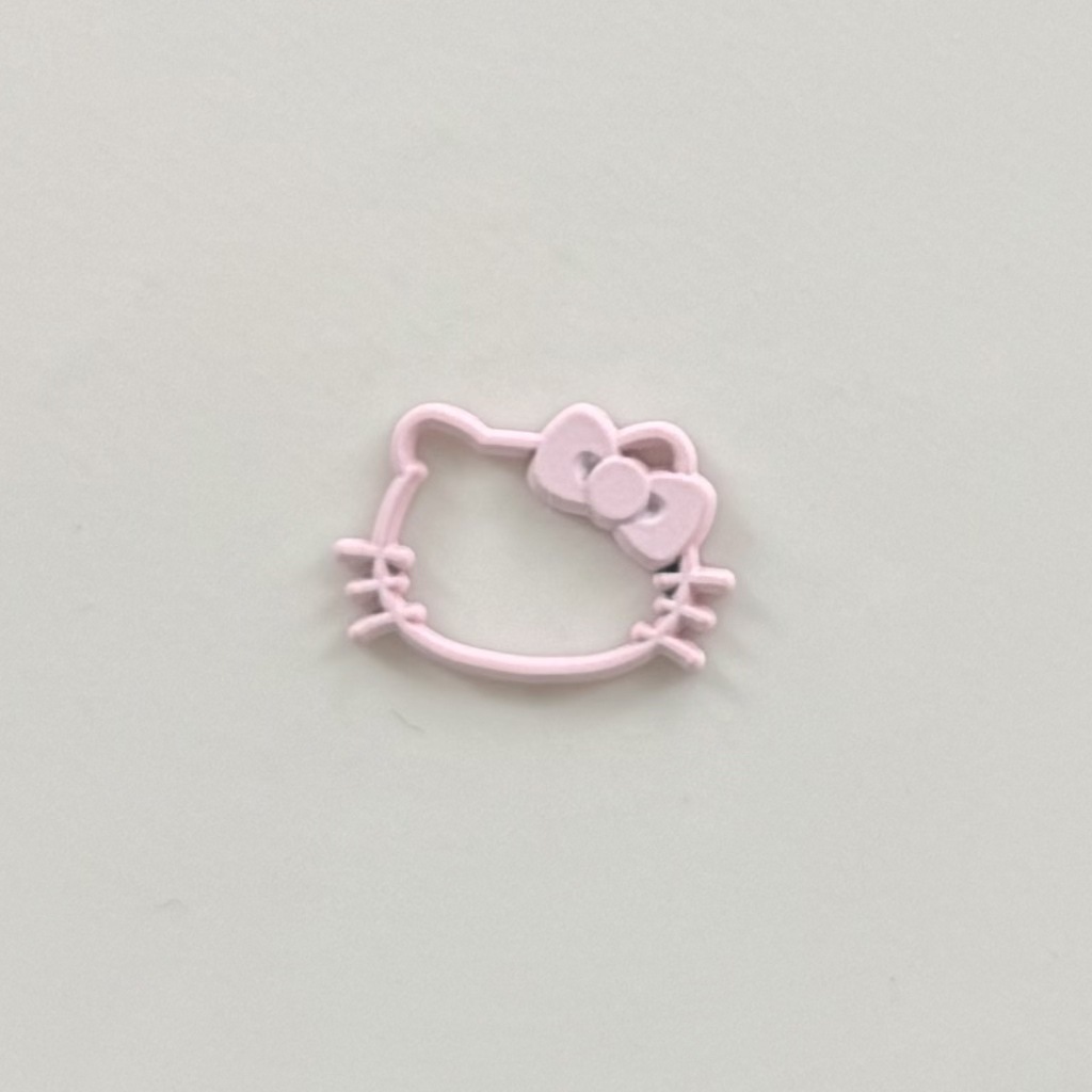 HK-Cute hollow cat head 20MM*15MM